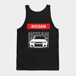 nissan r32 Tank Top